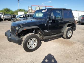  Salvage Jeep Wrangler