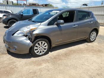  Salvage Nissan LEAF