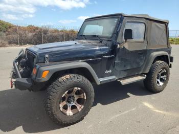  Salvage Jeep Wrangler