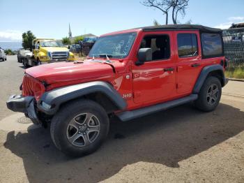  Salvage Jeep Wrangler