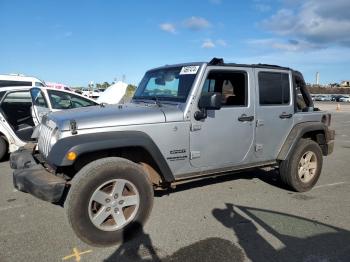  Salvage Jeep Wrangler