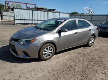  Salvage Toyota Corolla