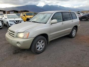  Salvage Toyota Highlander