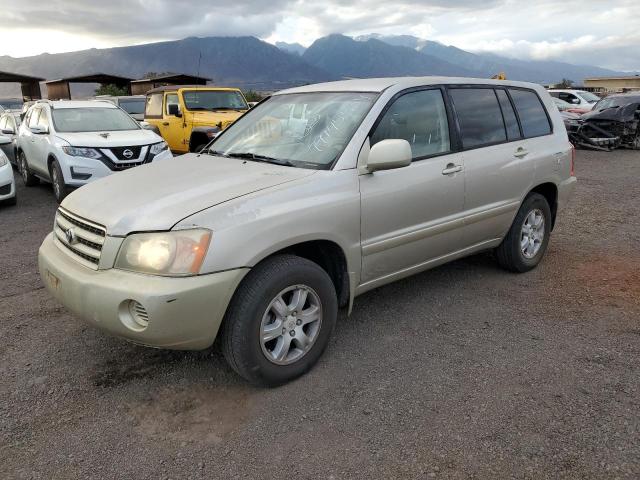  Salvage Toyota Highlander