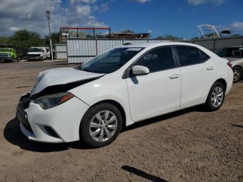  Salvage Toyota Corolla