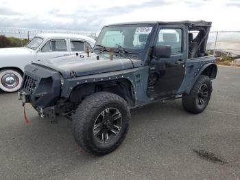  Salvage Jeep Wrangler