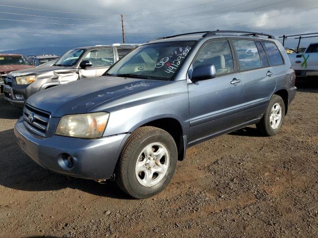  Salvage Toyota Highlander