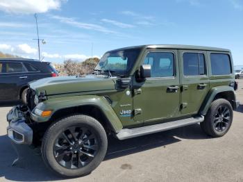  Salvage Jeep Wrangler