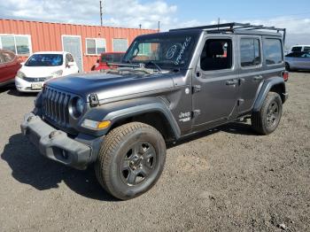  Salvage Jeep Wrangler