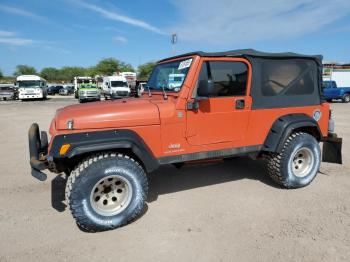  Salvage Jeep Wrangler
