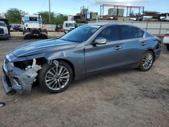  Salvage INFINITI Q50