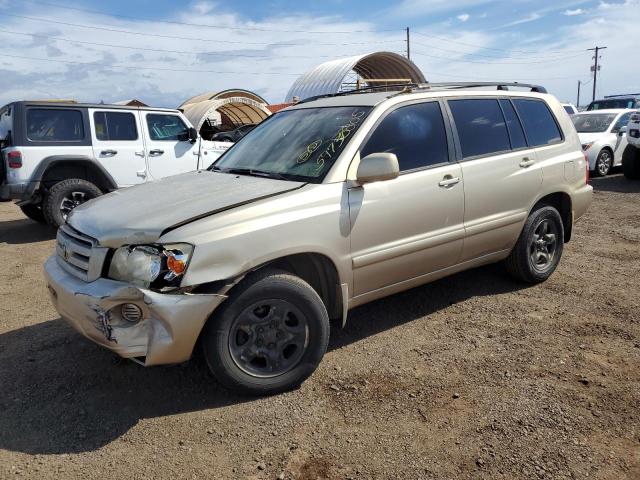  Salvage Toyota Highlander