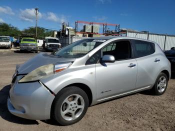 Salvage Nissan LEAF