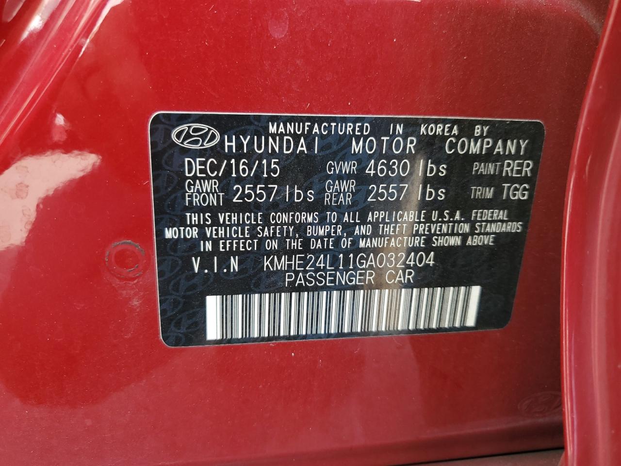 Hyundai SONATA Hybrid Image 11