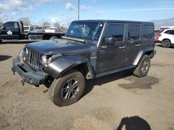  Salvage Jeep Wrangler