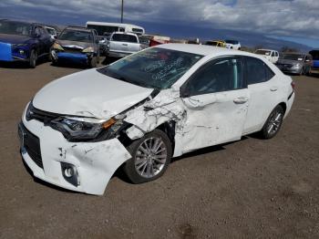  Salvage Toyota Corolla