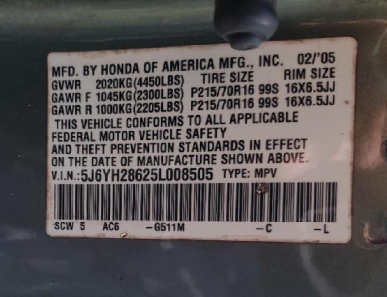 Honda Element Ex Image 7