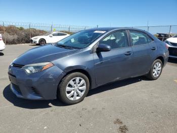  Salvage Toyota Corolla