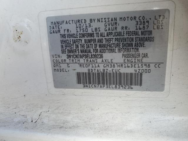 Nissan Versa S Image 9