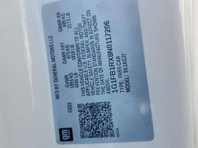 Chevrolet Camaro Ls Image 6