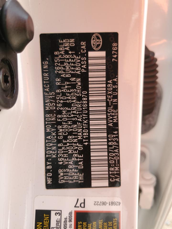 Toyota Camry Hybrid Image 12