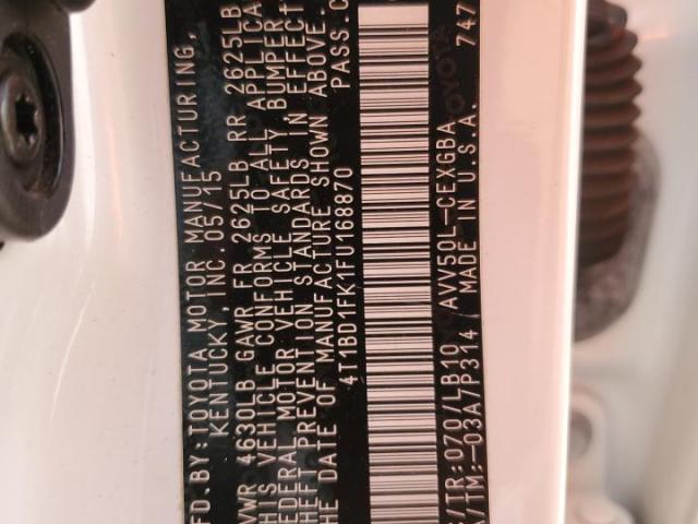 Toyota Camry Hybrid Image 12