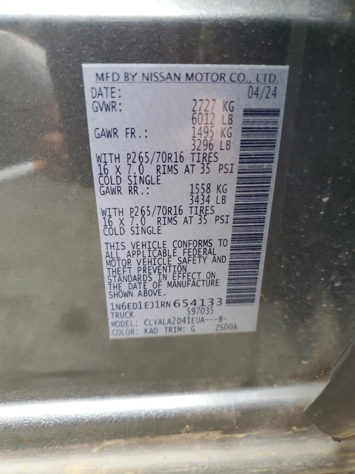 Nissan Frontier S Image 7