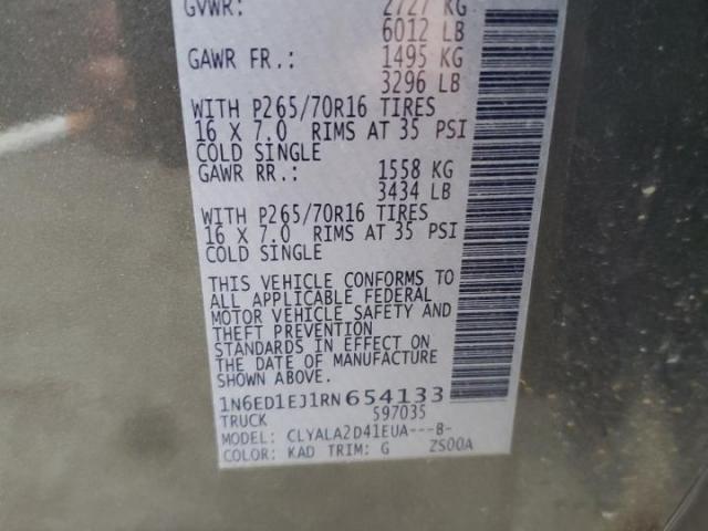 Nissan Frontier S Image 7