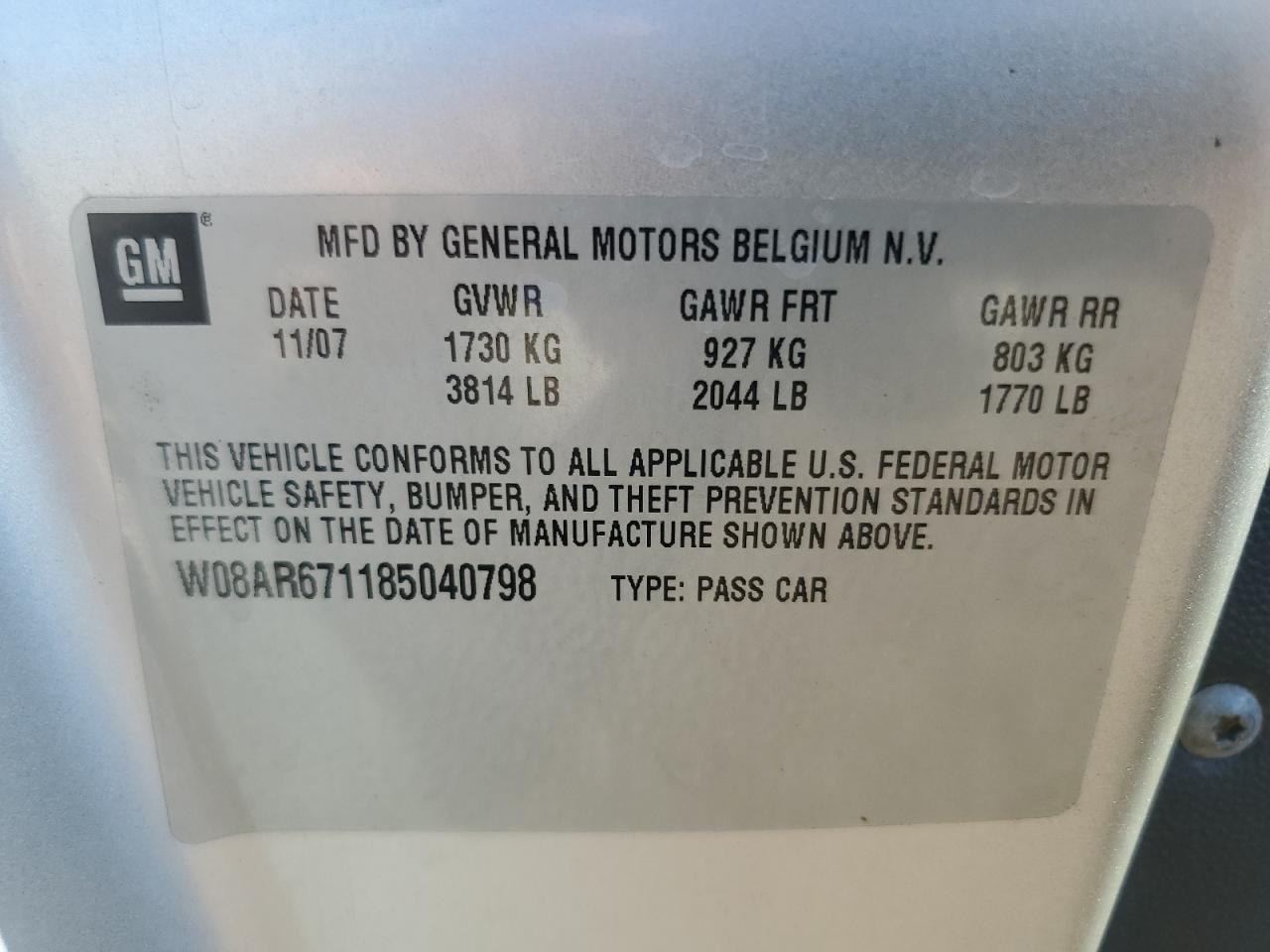 Saturn Astra Xe Image 2