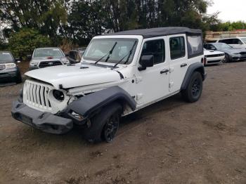  Salvage Jeep Wrangler
