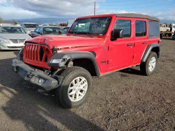  Salvage Jeep Wrangler