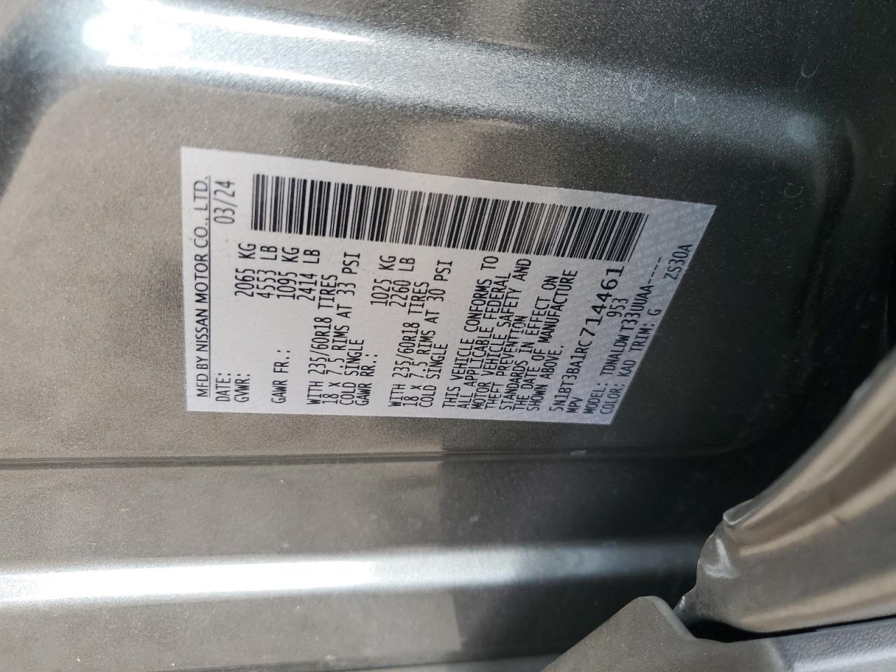 Nissan Rogue Sv Image 10