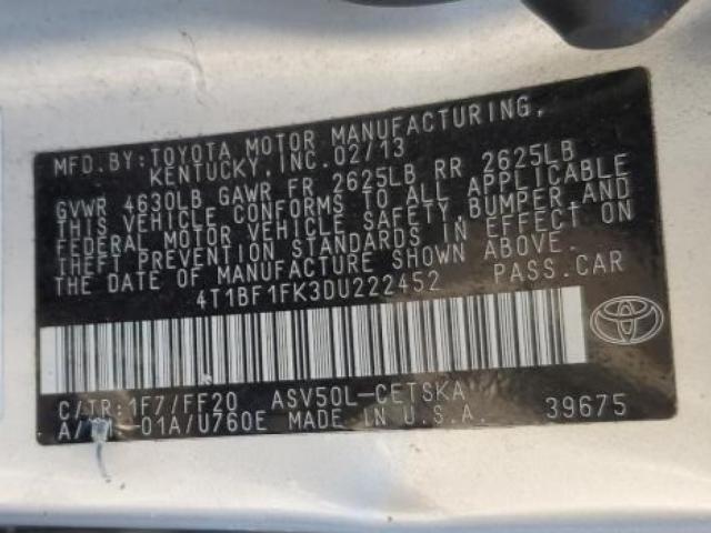 Toyota Camry L Image 9