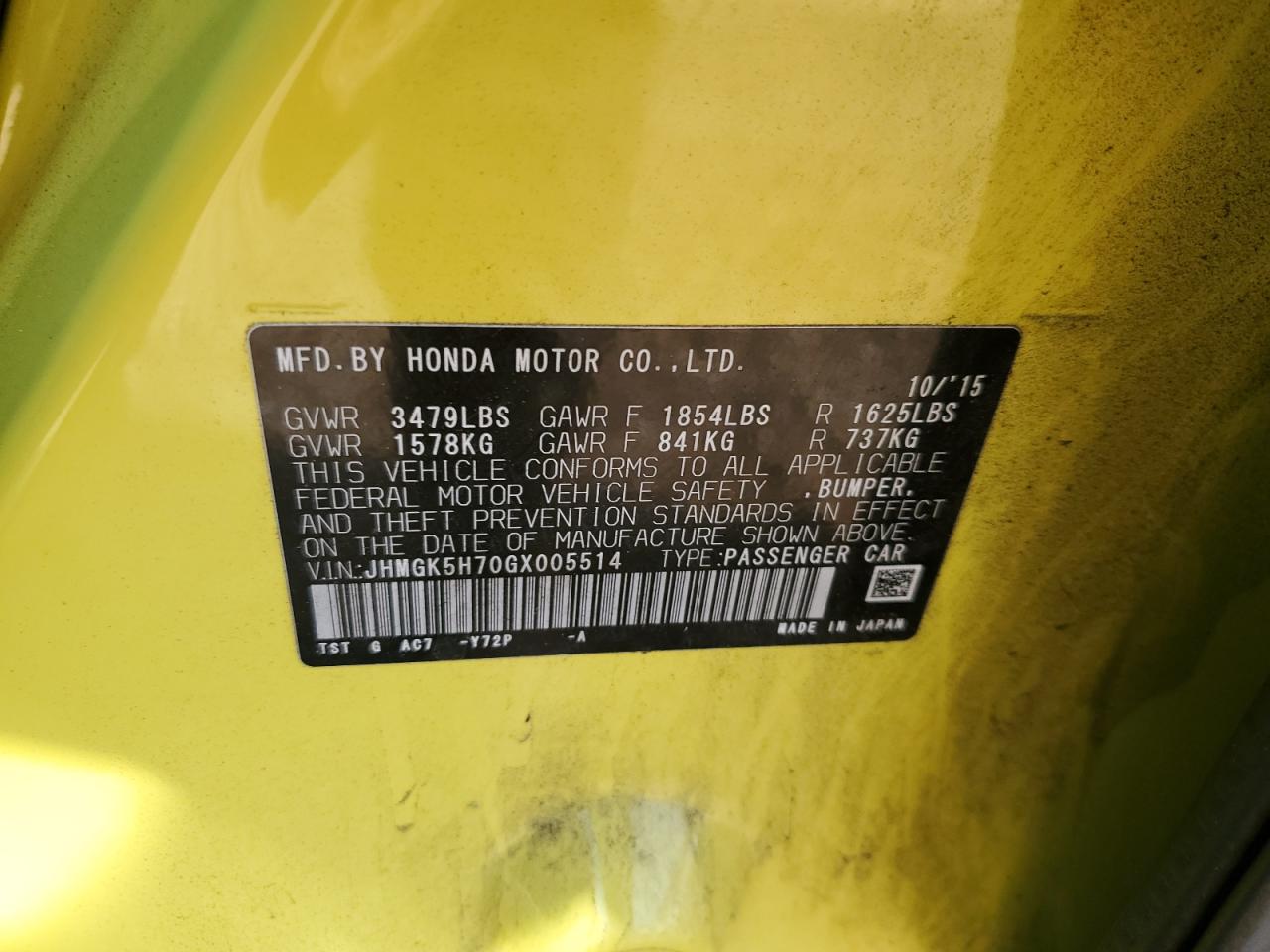 Honda Fit Ex Image 10