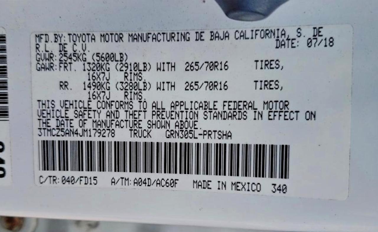 Toyota Tacoma Double Cab Image 11