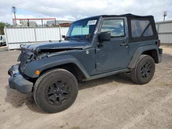  Salvage Jeep Wrangler