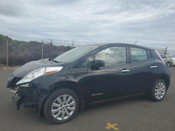  Salvage Nissan LEAF