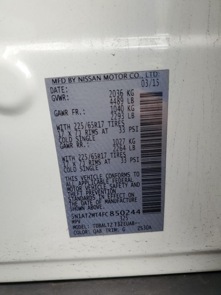 Nissan Rogue S Image 7