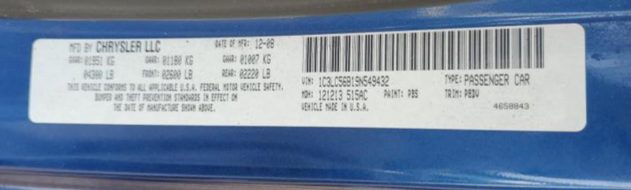 Chrysler Sebring Touring Image 11