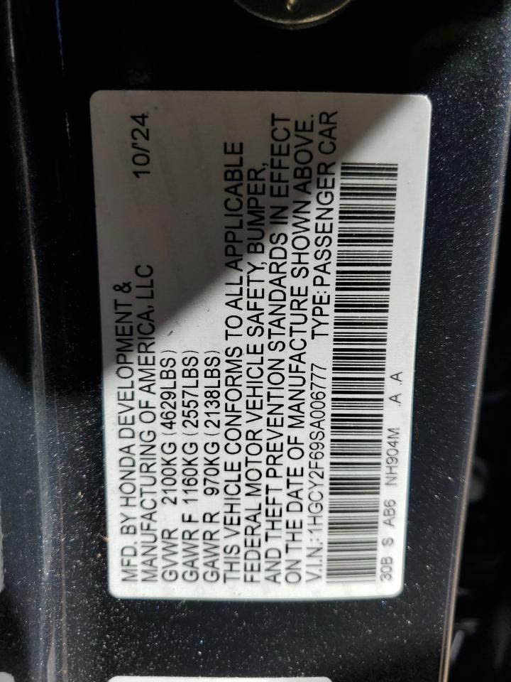 Honda Accord Hybrid Exl Image 4