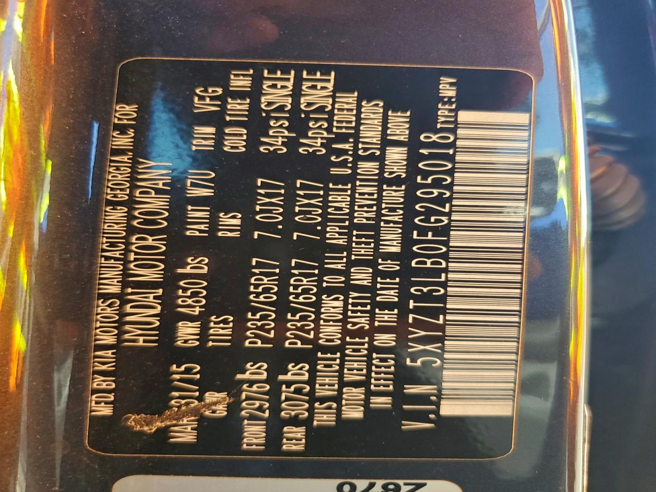 Hyundai SANTA FE Image 13