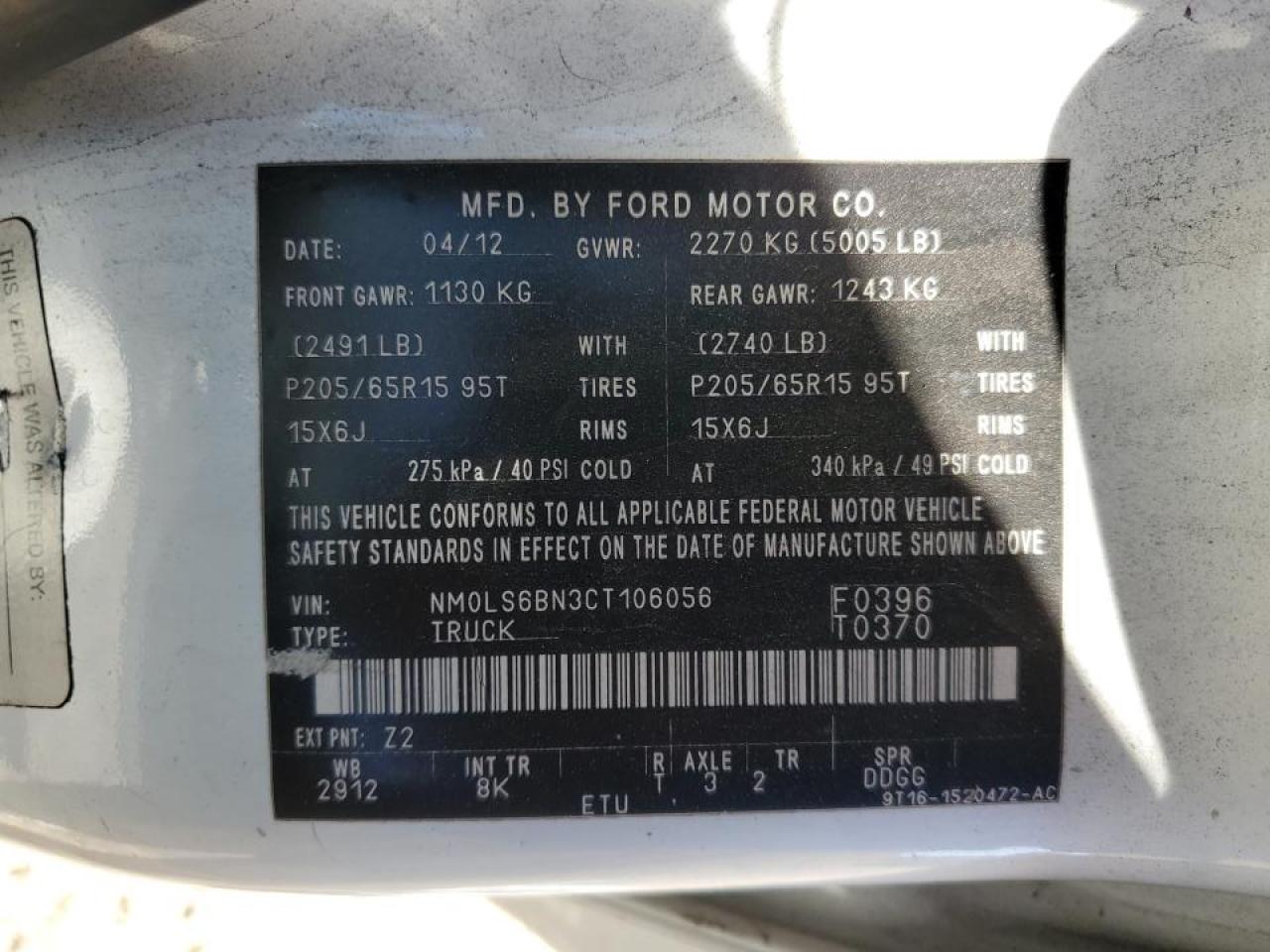 Ford Transit Xlt Image 9