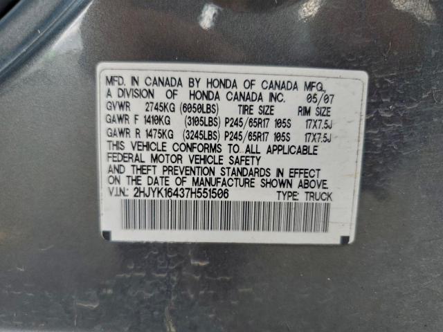 Honda Ridgeline Rts Image 2