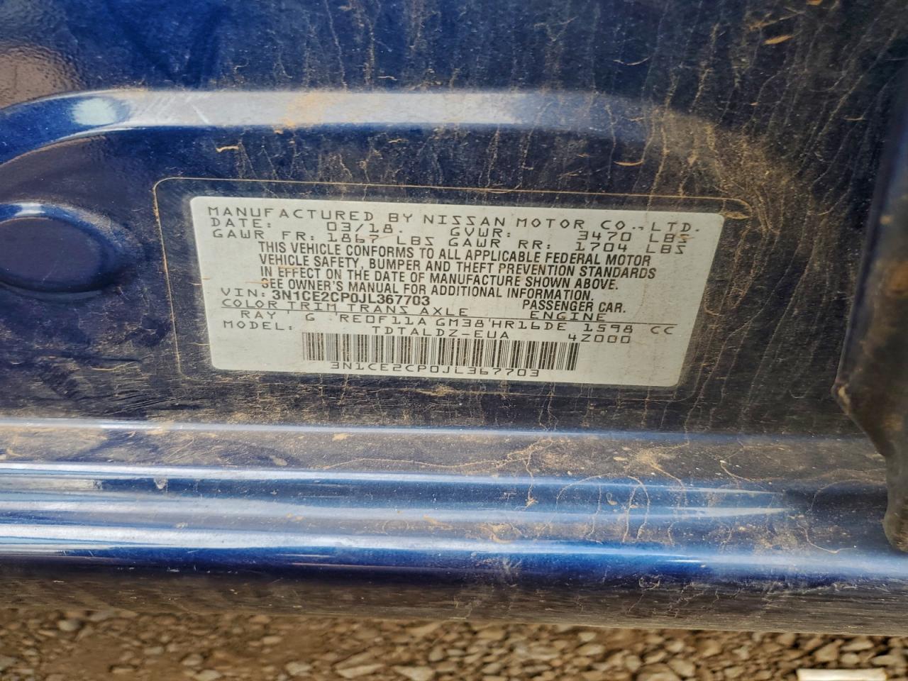 Nissan Versa S Image 12