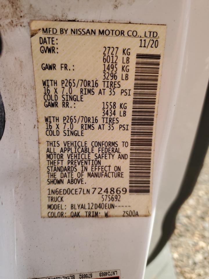 Nissan Frontier S Image 9