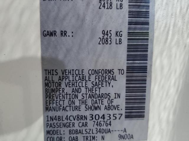 Nissan Altima Sr Image 8