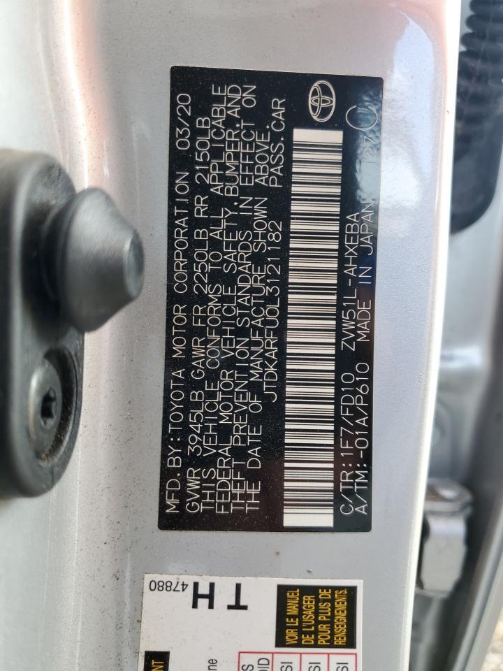 Toyota Prius L Image 10