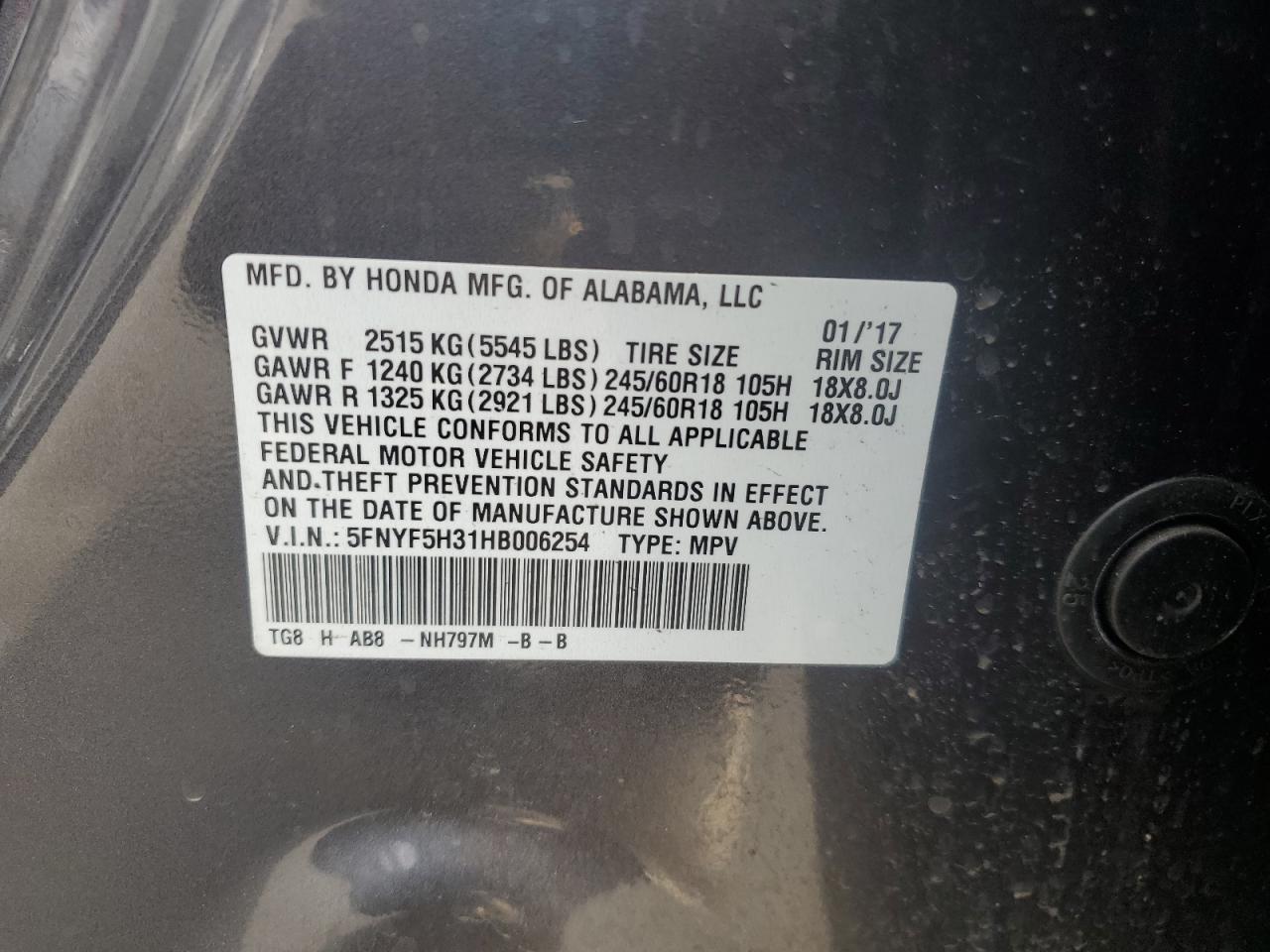 Honda Pilot Ex Image 11