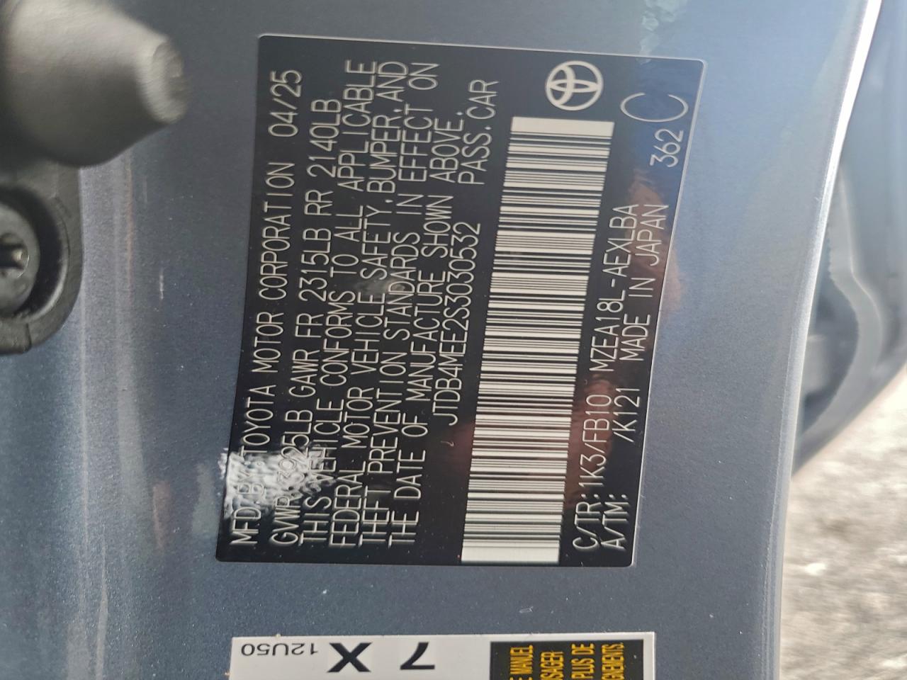 Toyota Corolla Le Image 8